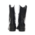 Stivali Kim low in pelle A56051 NERO CARMENS 