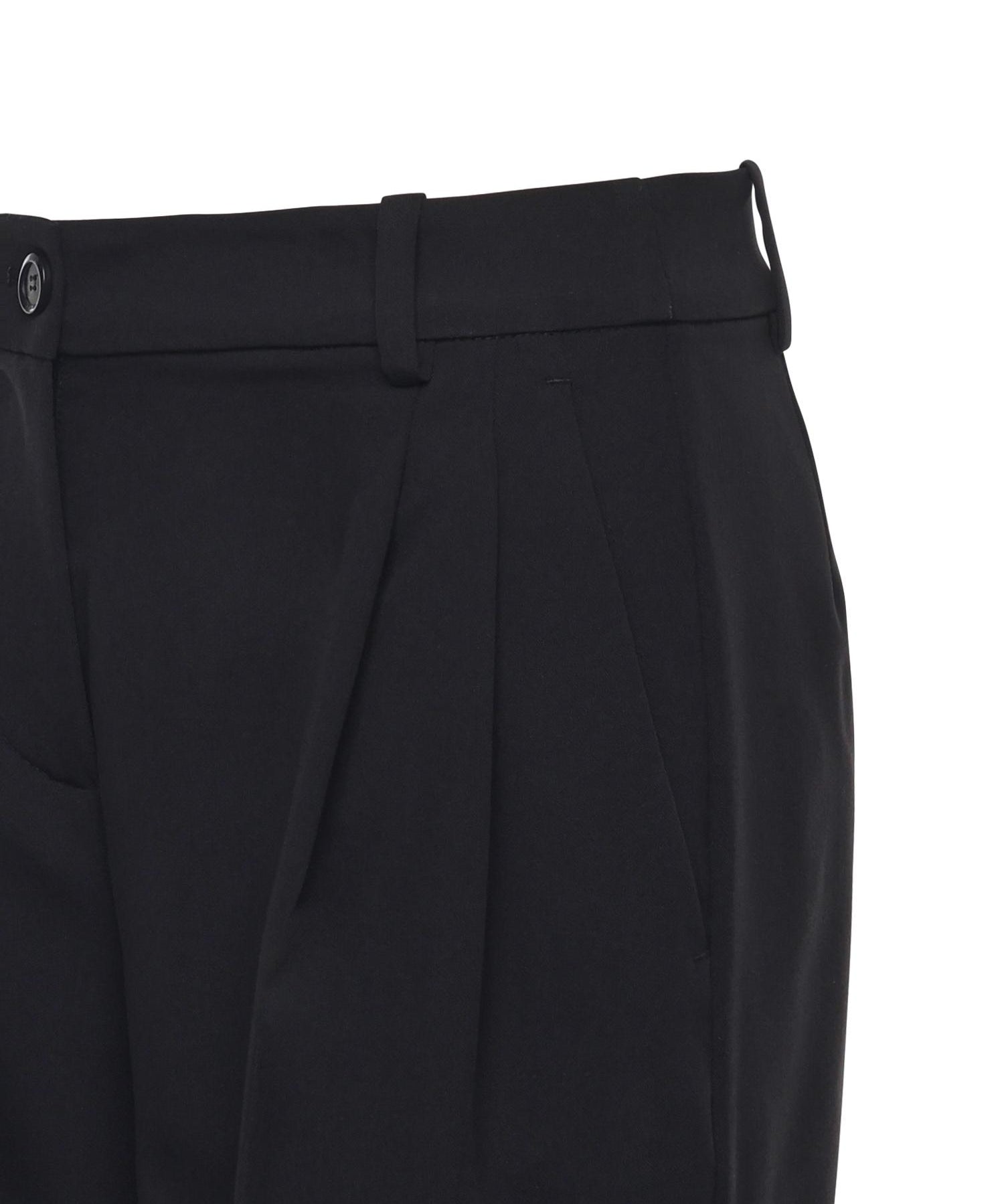 Pantalone palazzo in tessuto fluido 105898 A18EZ99 PINKO 