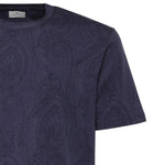 T-shirt in cotone con motivo Arnica MRMA0002 AKG31B0065 ETRO 