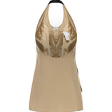 Giacca smanicata in popeline di lana e seta 2611281143600 007 MAX MARA 