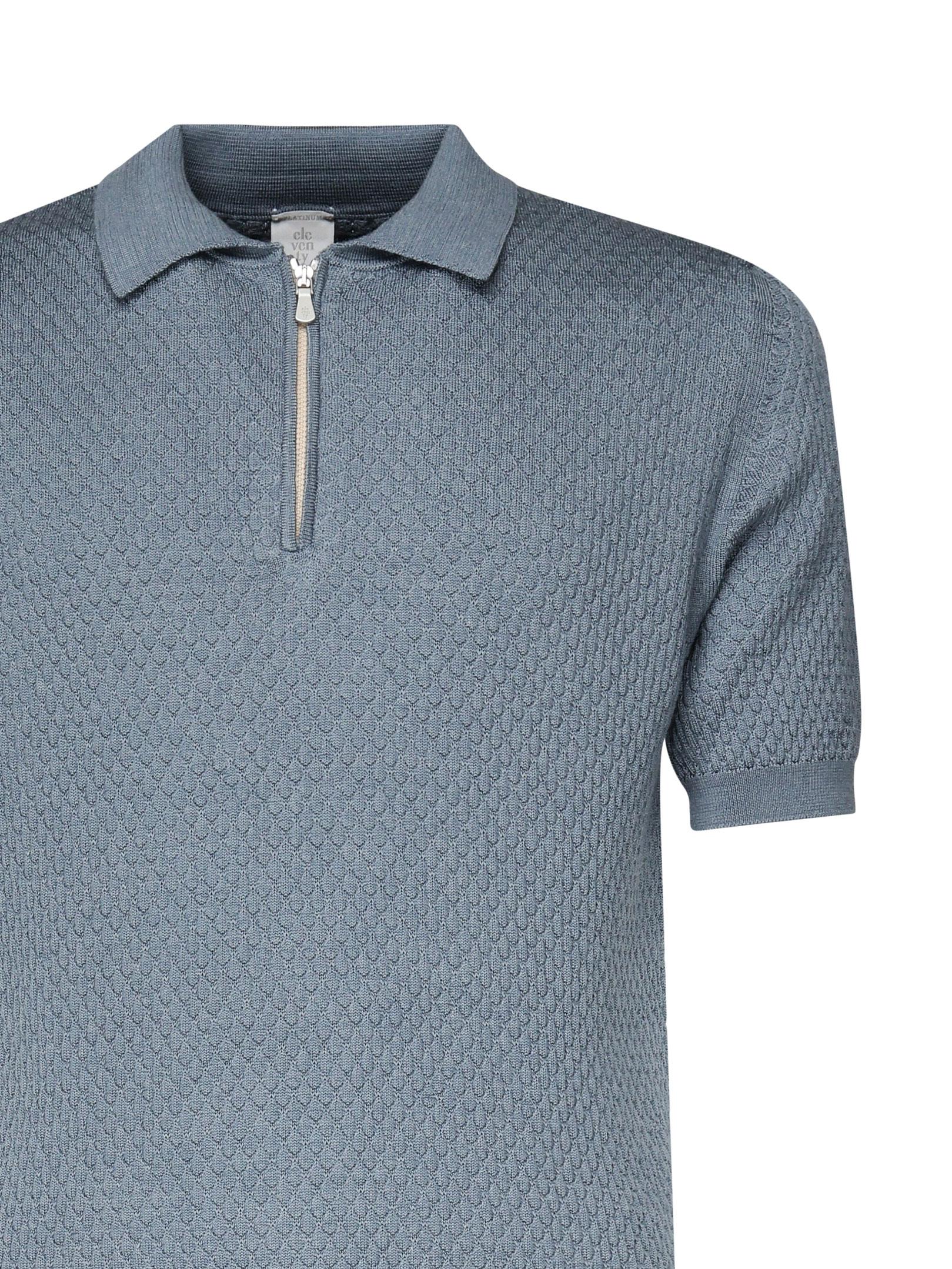 Polo in lana K76POLK10MAG24003 08B ELEVENTY 