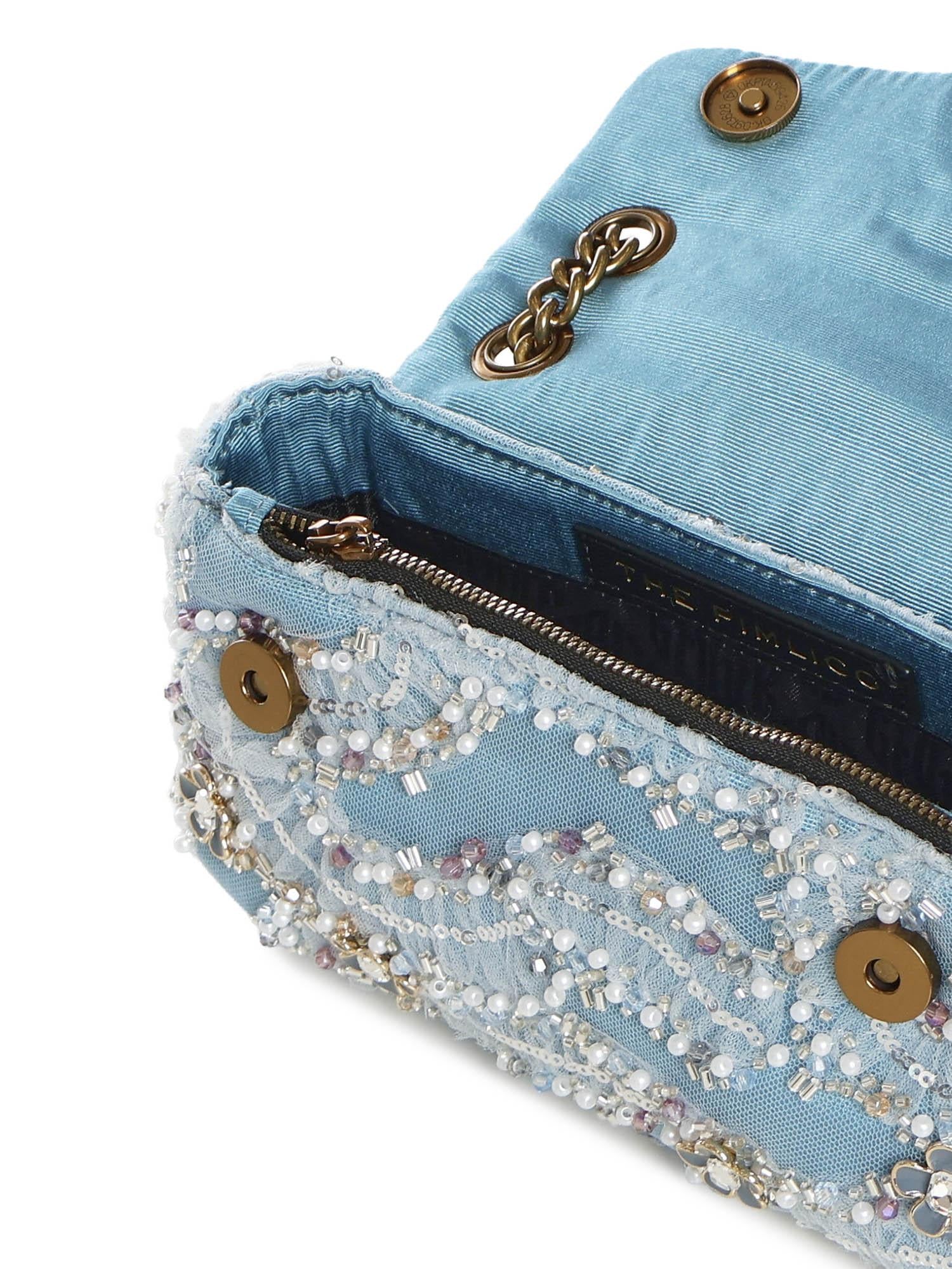 Mini bag Pimlico 5377886779 BLUE KURT GEIGER 