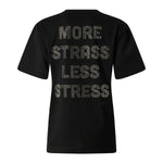 T-shirt More Strass Less Stress in cotone 105526 A33SZ99 PINKO 