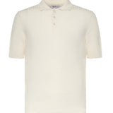Polo in cotone a coste 57118 18641001 GALIANO 