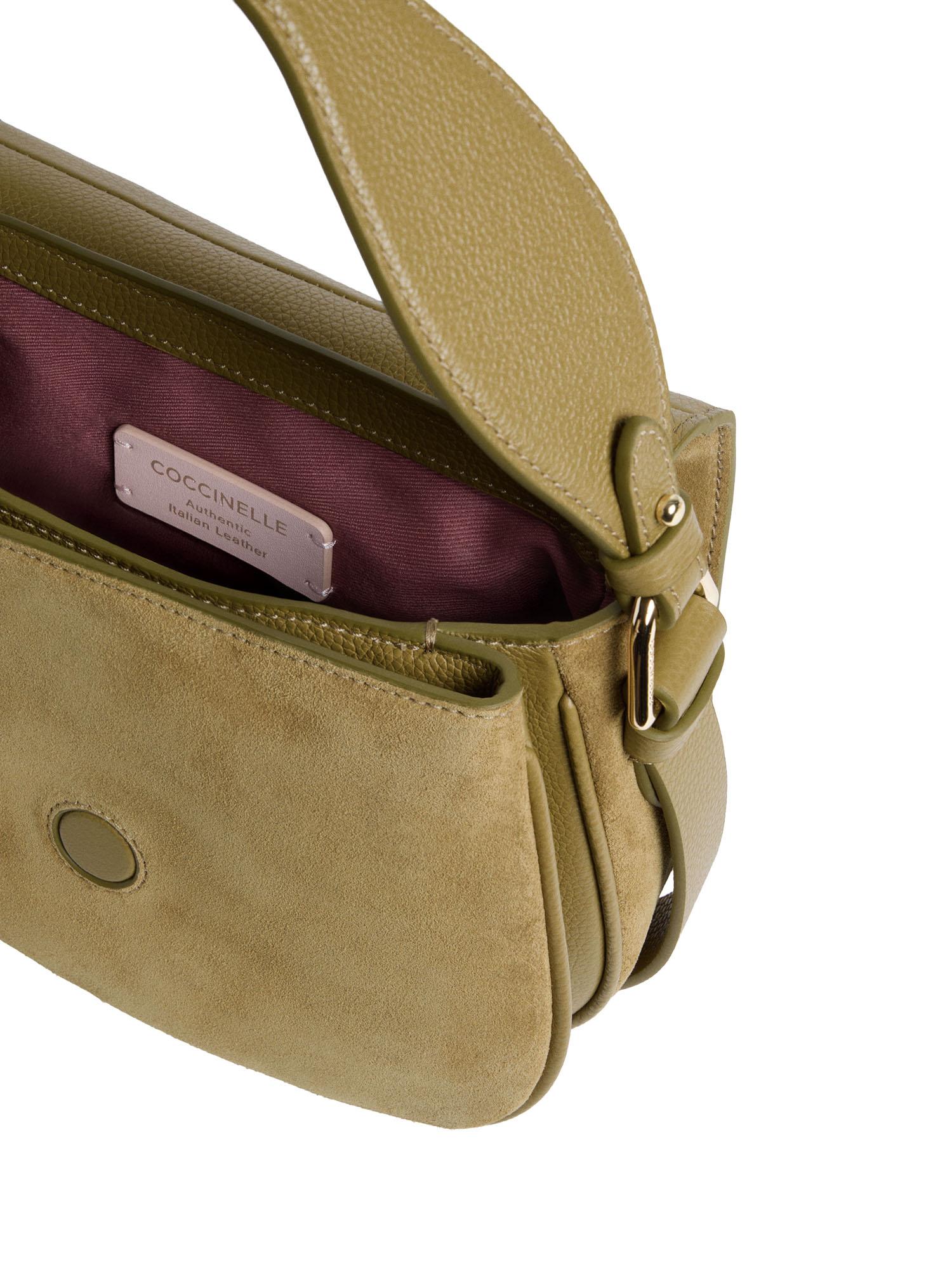 Borsa a spalla Mavery Small in suede E1U7H180201 G43 COCCINELLE 
