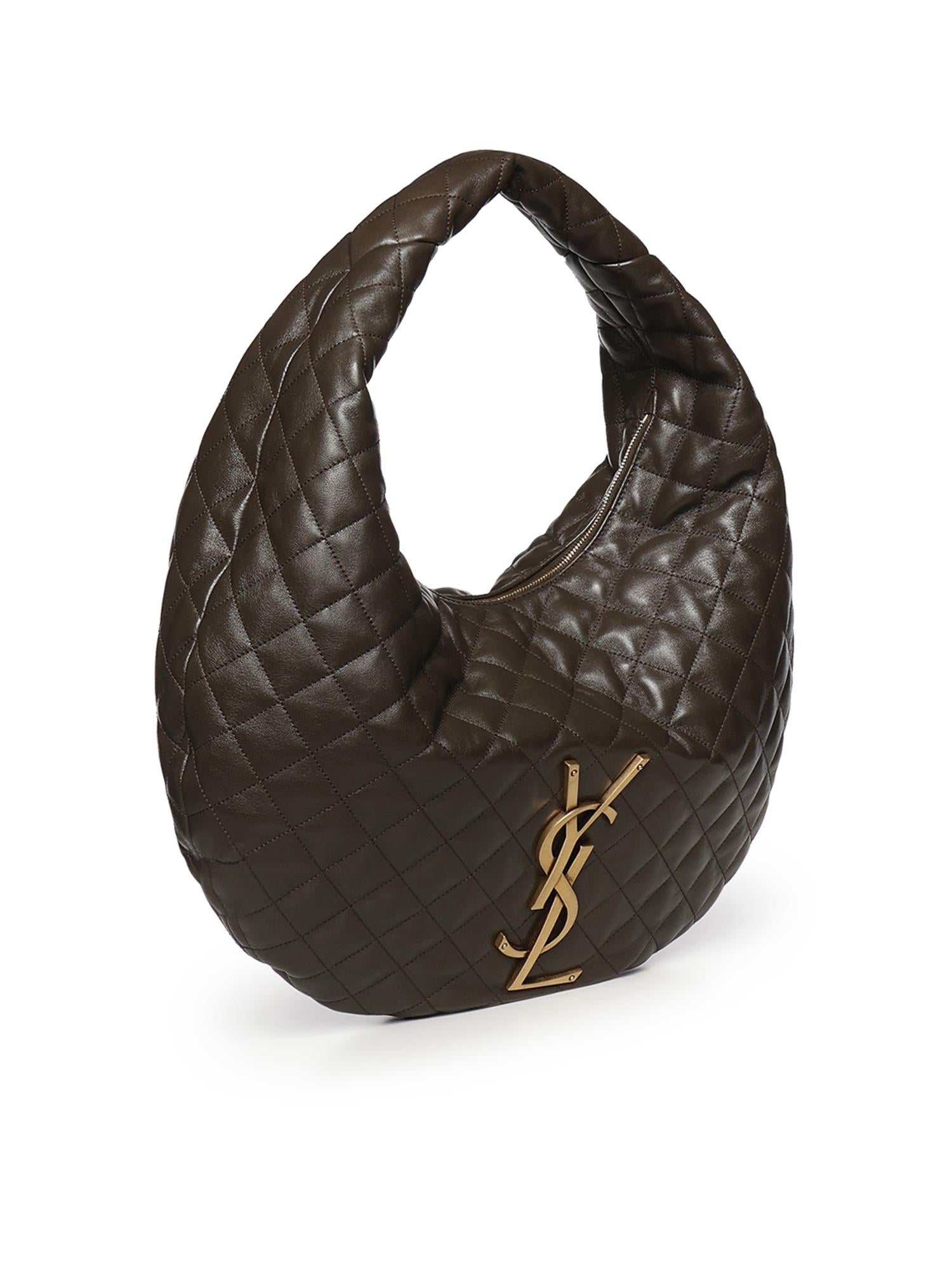 Borsa hobo Icare in nappa trapuntata 858160 AAANG3212 SAINT LAURENT 