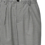 Pantaloni in lana a quadri PUMU0017A4 UTP787CHN99 MARNI 