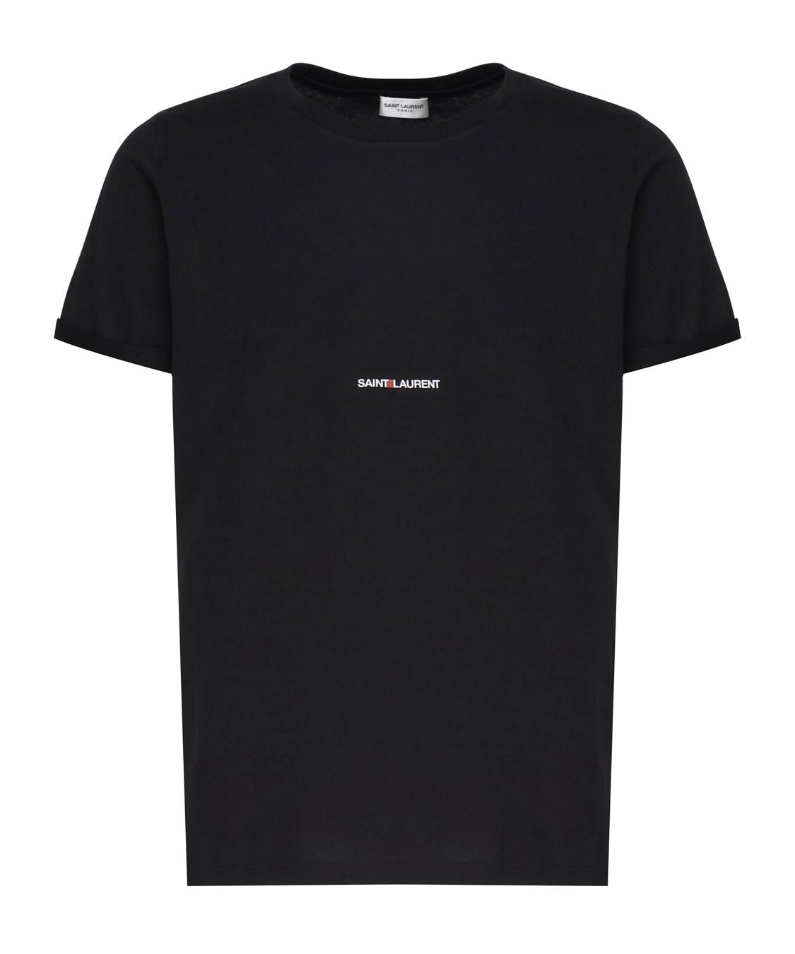 T-shirt logo in cotone 464572 YB2DQ1000 SAINT LAURENT 
