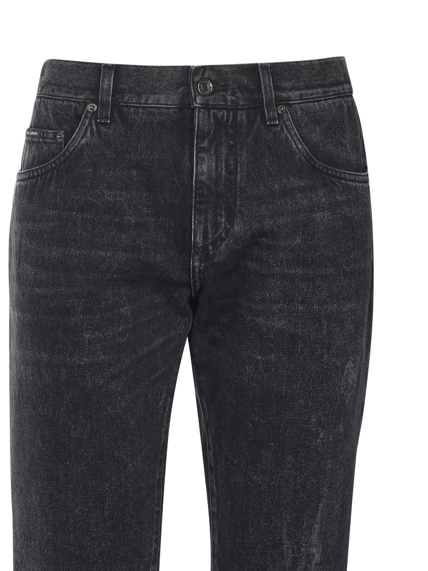 Jeans classico in denim GP02XD G8ND8S9001 DOLCE & GABBANA 