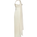 Abito lungo Julietta in seta NA00304370762  THE NEW ARRIVALS ILKYAZ OZEL 