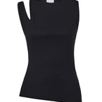 Top Transverse in cotone anni '90 425JDE146JS0194 9999 COURREGES 