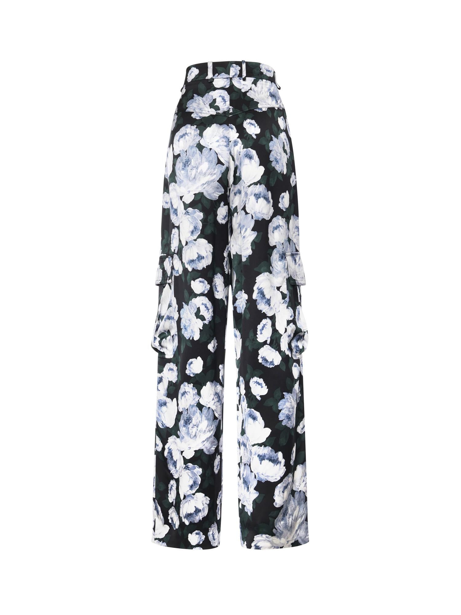 Pantaloni in viscosa con stampa 644018 3HS3358485 STELLA McCARTNEY 