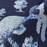 Foulard in seta con stampa 310217 785448002 FERRAGAMO 