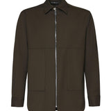 Camicia Magik con zip MAGIK VERDE GIULIANO GALIANO 