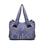Tote bag Plage in cotone CHC25AS546P10 48B CHLOÉ 