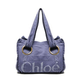 Tote bag Plage in cotone CHC25AS546P10 48B CHLOÉ 