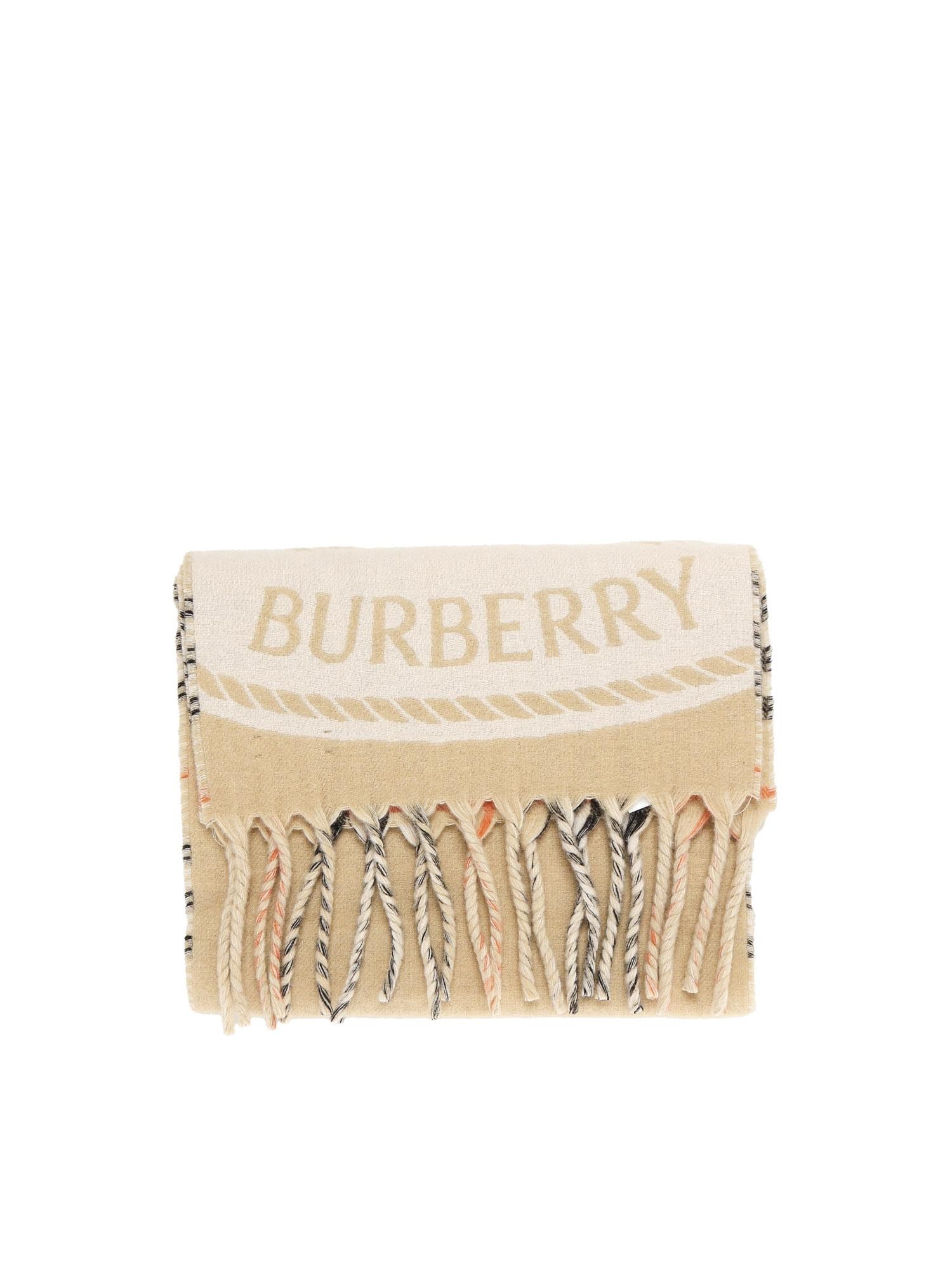 Sciarpa reversibile con logo 8109751 A2021 BURBERRY 