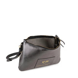 Borsa a tracolla in pelle con logo 73BP9VT03 LOLLI POPPOP BLACK V° 73 