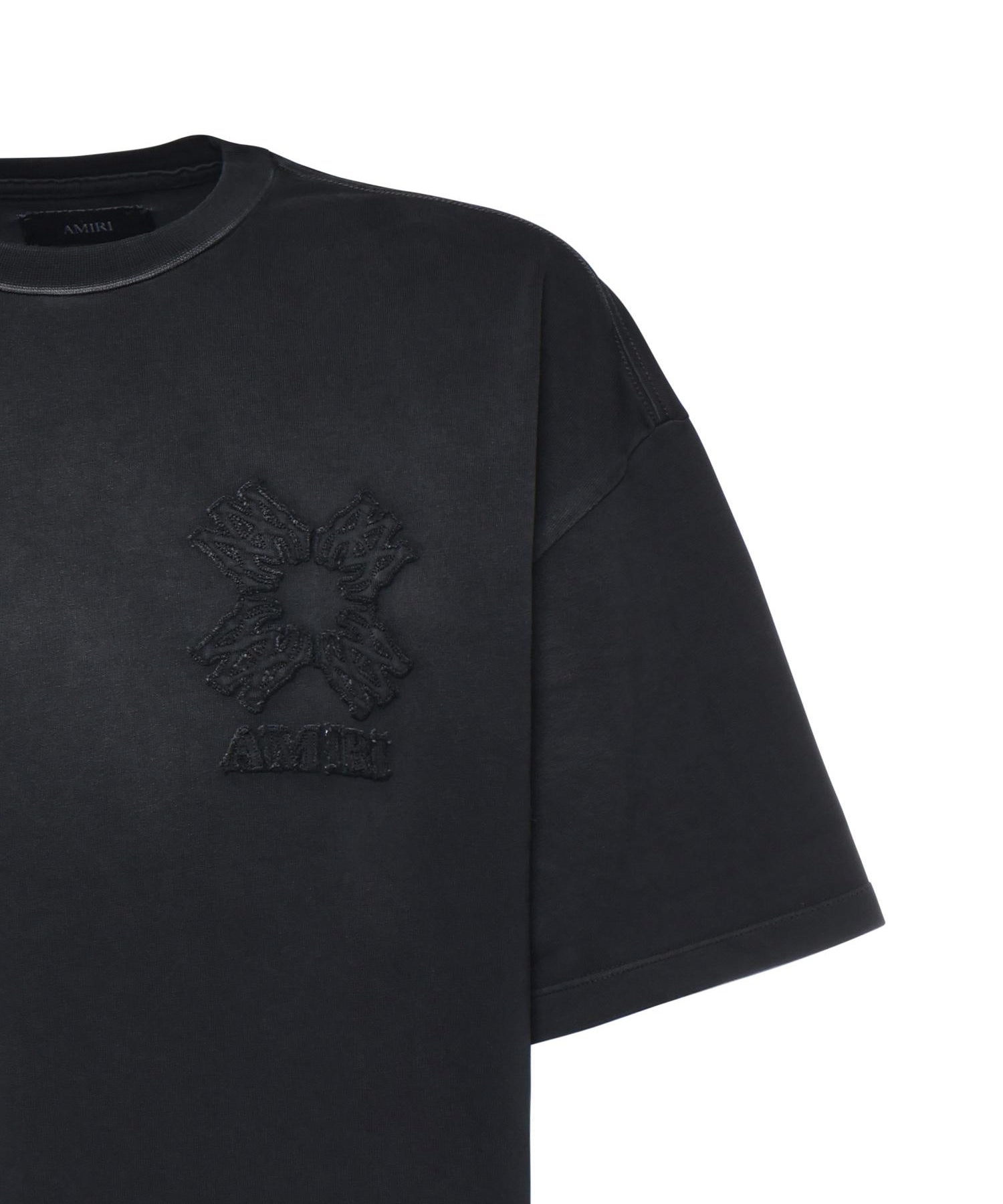 T-shirt Ma Quad con logo AMTOJR1029 001 AMIRI 