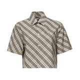 Camicia cropped Check 8101121 C1849 BURBERRY 
