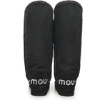 Stivali Eskimo 40 rhinestones logo<BR/> MUFW101052A BKBK MOU 