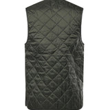 Gilet trapuntato con logo MLI0001 GN92 BARBOUR 