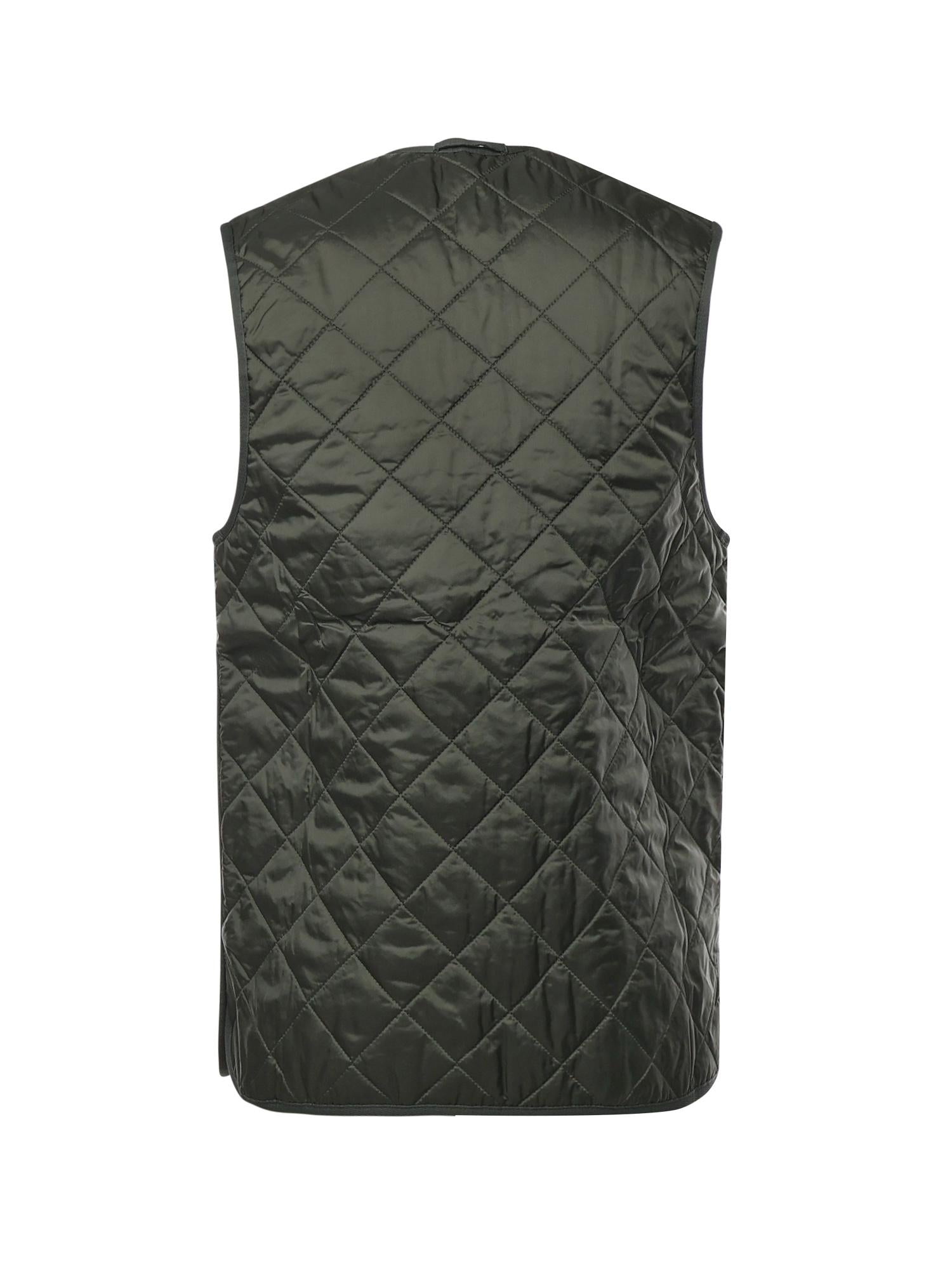 Gilet trapuntato con logo MLI0001 GN92 BARBOUR 