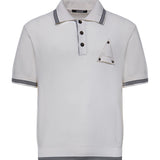 Polo Voilier in seta e cotone POM00618AK00318 100 JACQUEMUS 