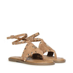 Sandali Jole flat in camoscio 73CZ9YQ01CAM JOLE FLATCUOIO V° 73 