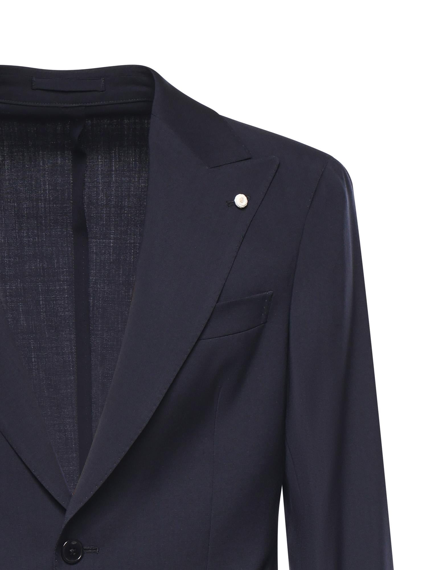 Blazer monopetto in misto lana 2412 642154 LUBIAM 