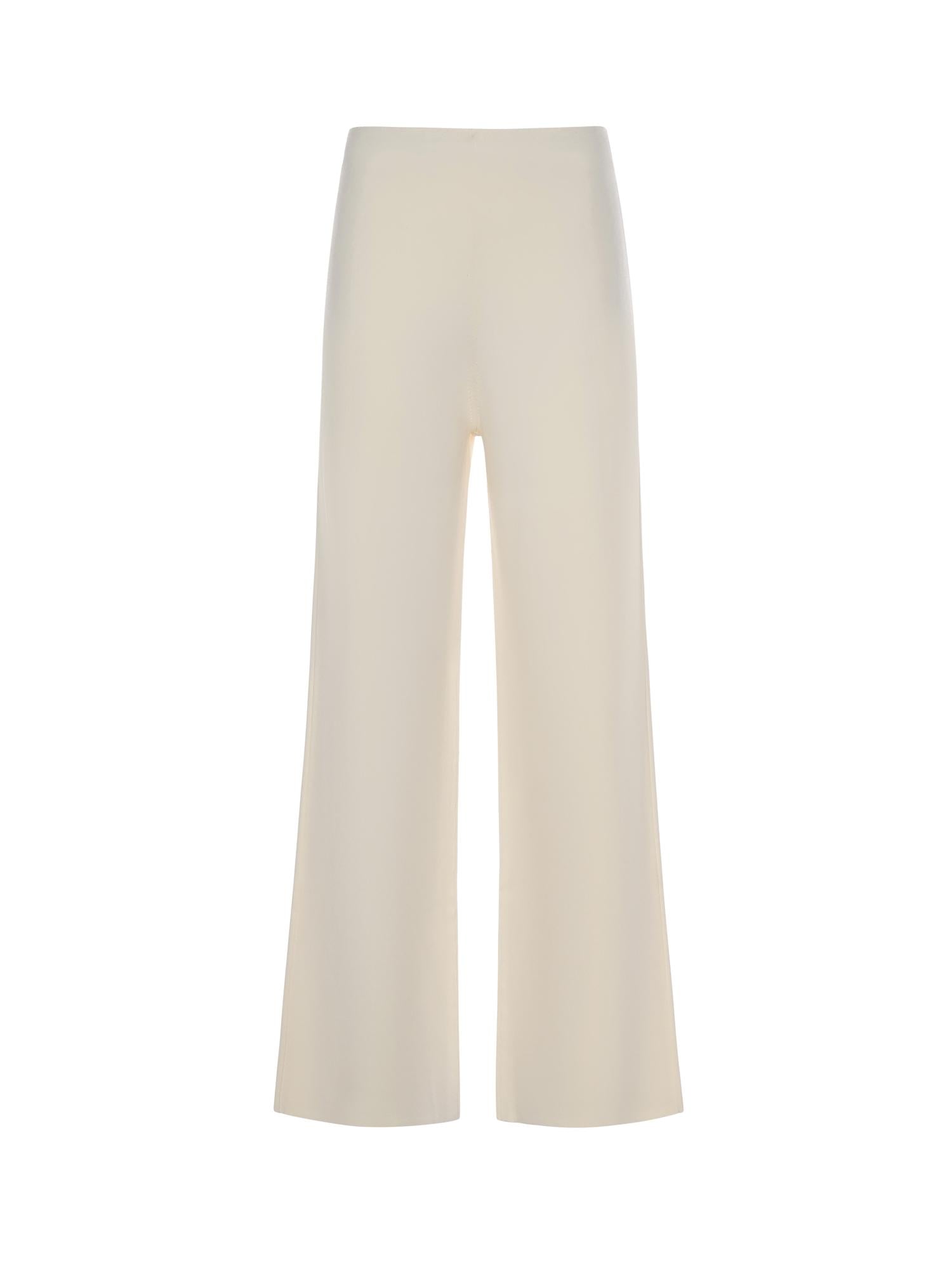 Pantalone in maglia di viscosa crêpe 2611331018600 001 MAX MARA 