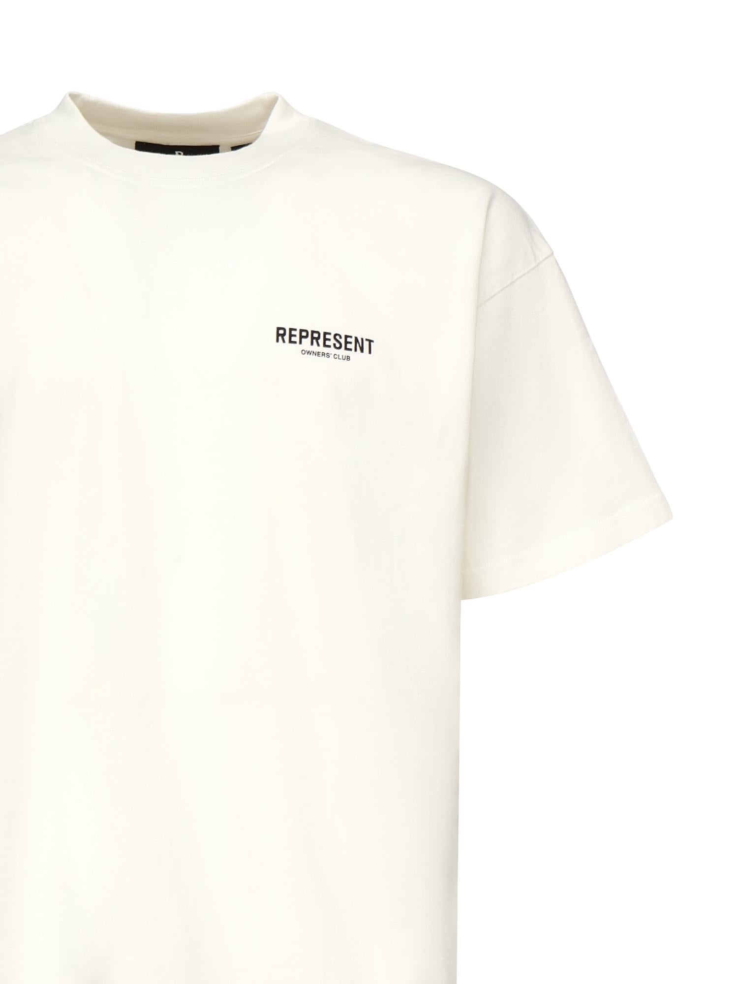 T-shirt Owners Club in cotone<BR/> OCM41114 072 REPRESENT 