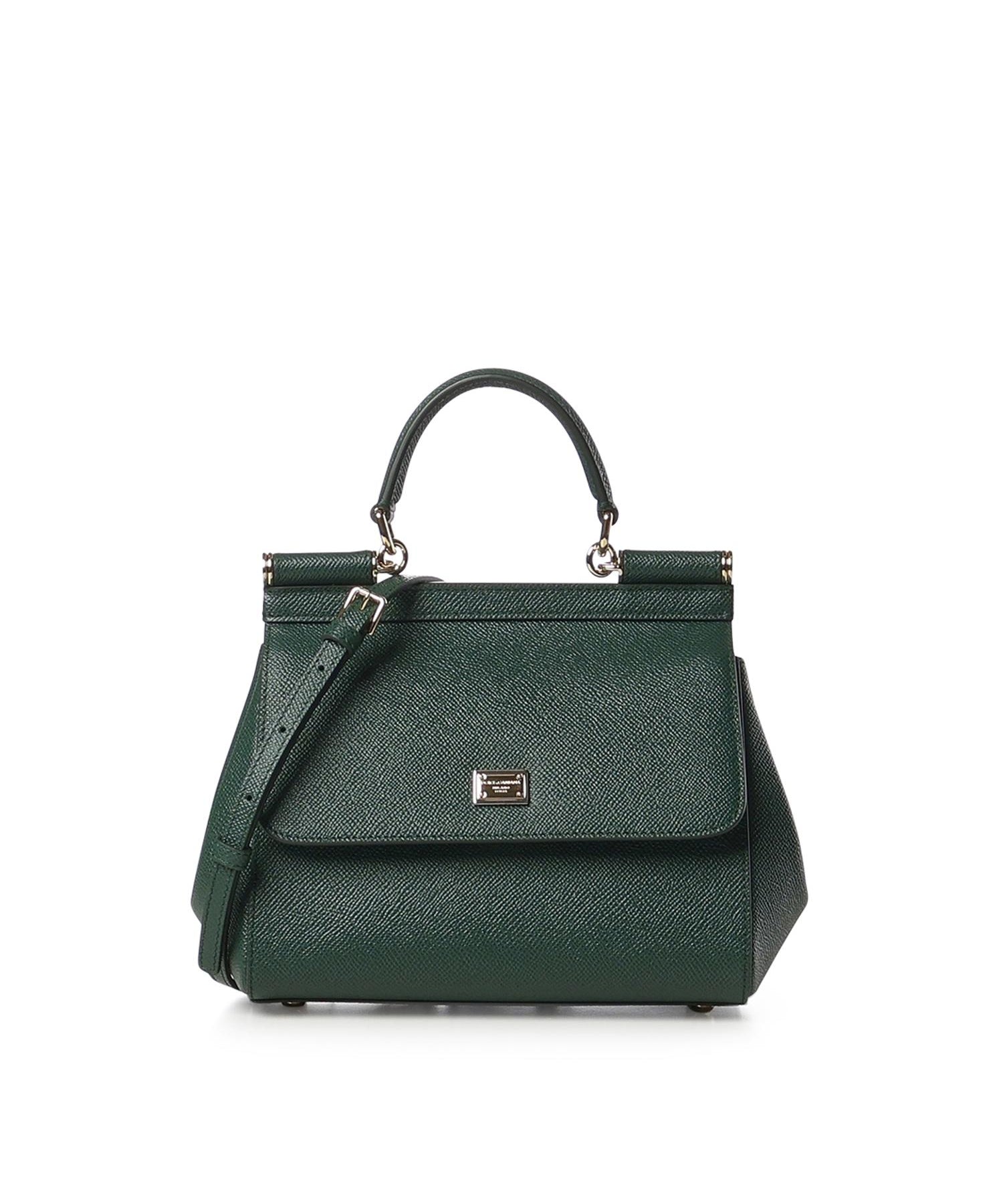 Borsa a mano Sicily piccola in pelle BB6003 B100187399 DOLCE & GABBANA 