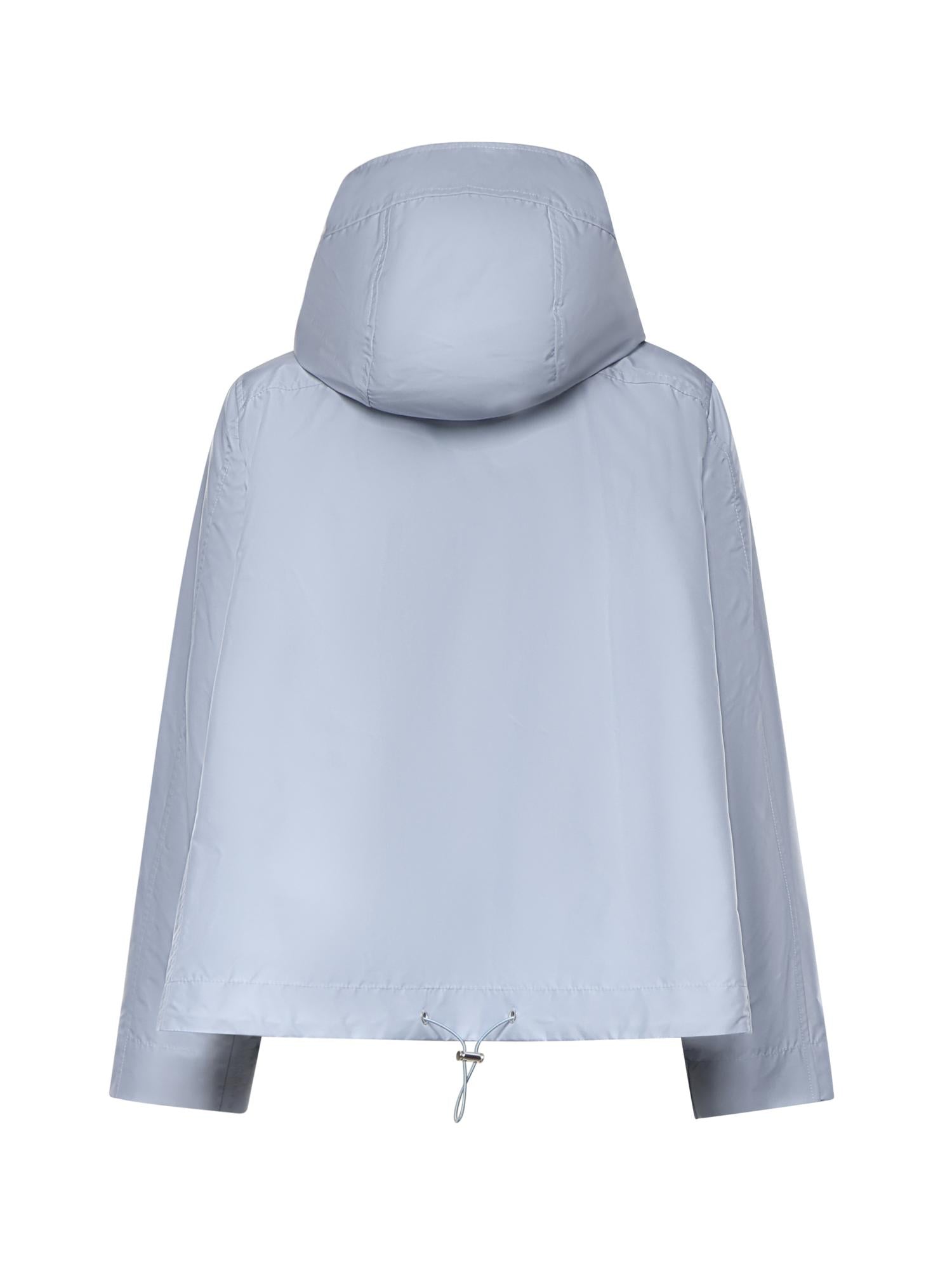 Parka cropped in popeline tecnico NAW12523260AX2 U006 FAY 