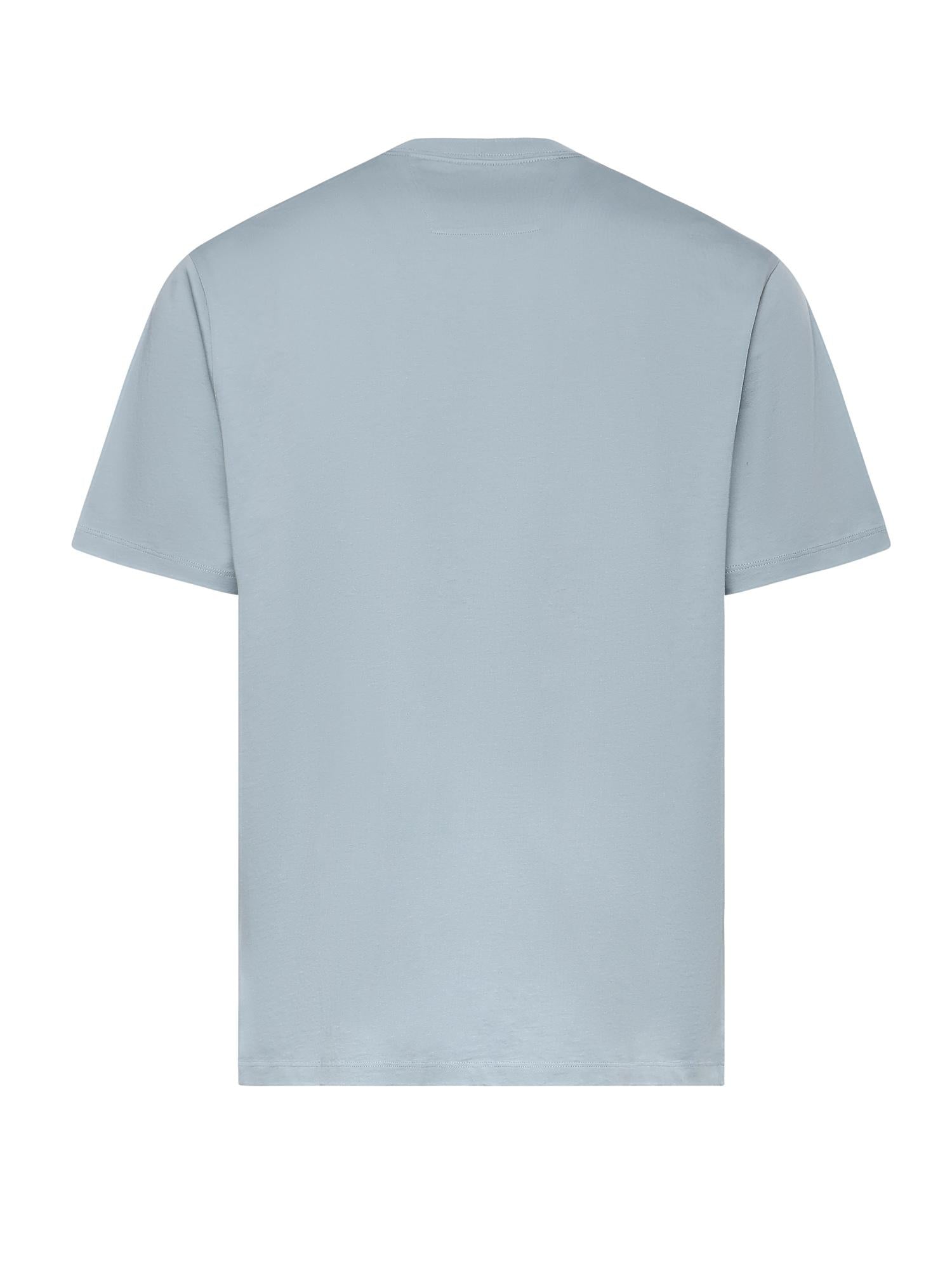 T-shirt in jersey di cotone con logo 20CMTS723A 005100W809 C.P. COMPANY 