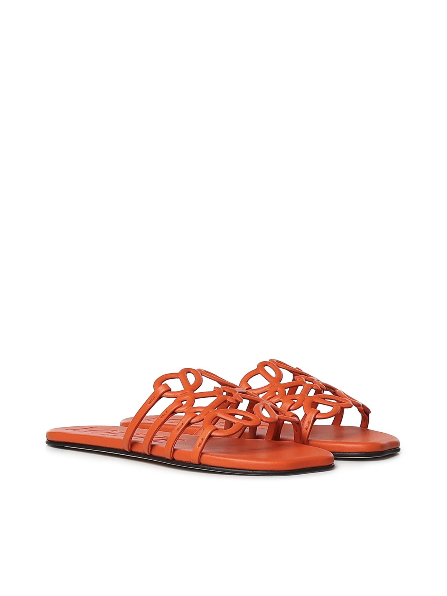 Slide Petal Anagram in pelle di vitello LPEA465X06 4974 LOEWE 
