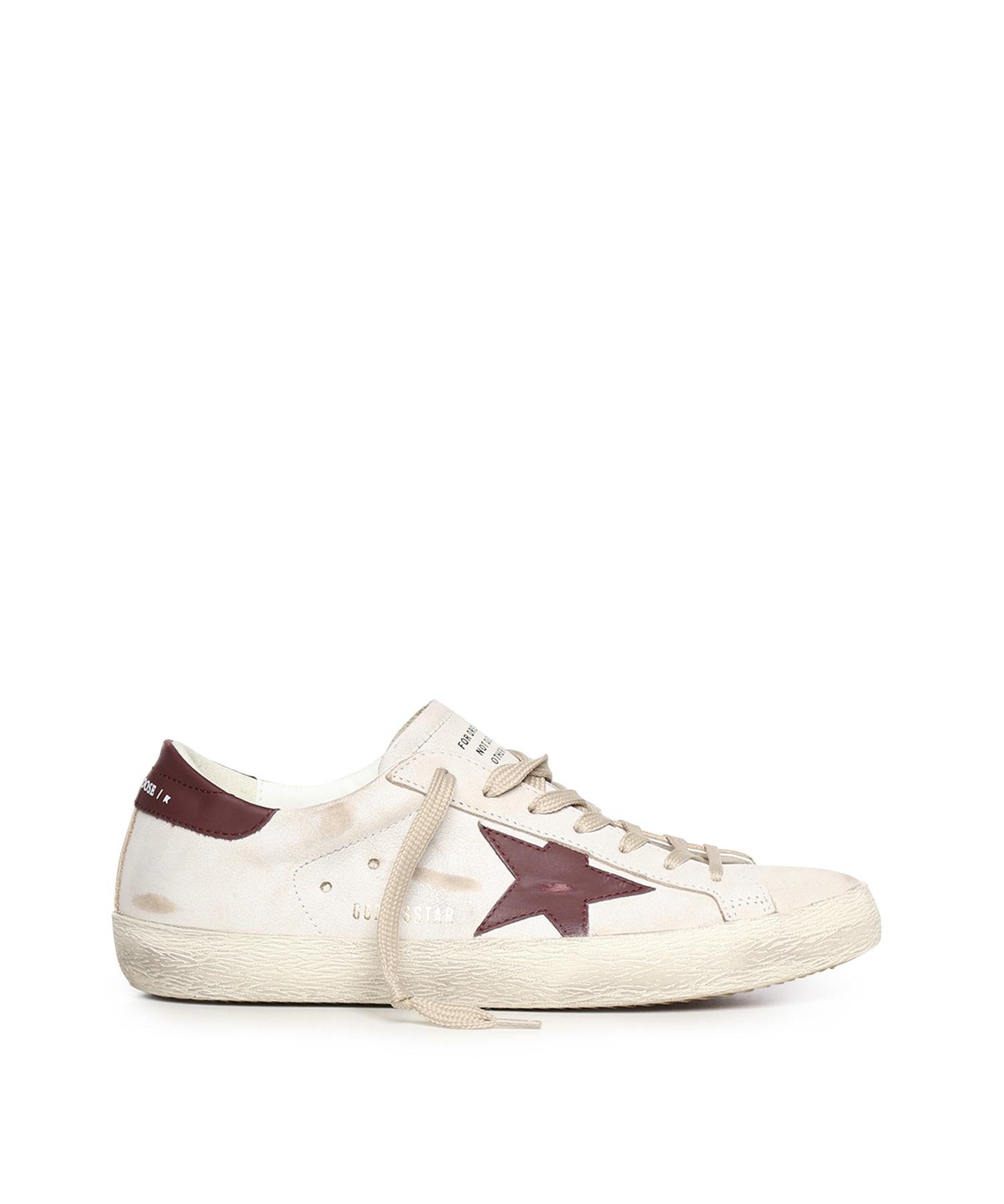 Sneaker Super-Star in pelle GMF00101 F00811410350 GOLDEN GOOSE 
