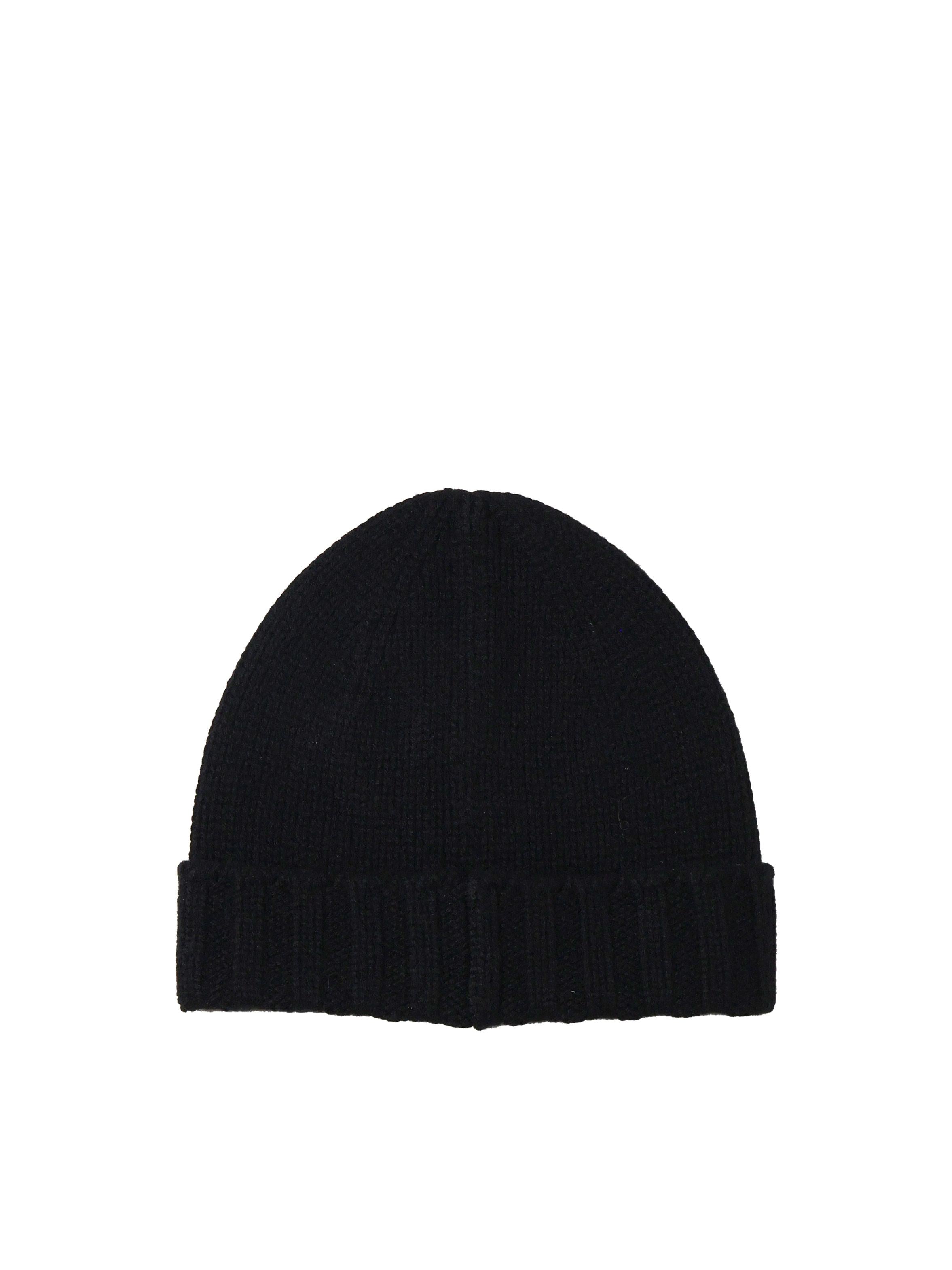 Beanie corto a costine in lana vergine 15529 10186099 GALIANO 