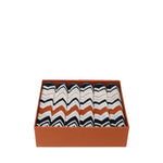 Set di 2 asciugamani Bernard con motivo a zigzag 1B3SP99860 160 MISSONI HOME 