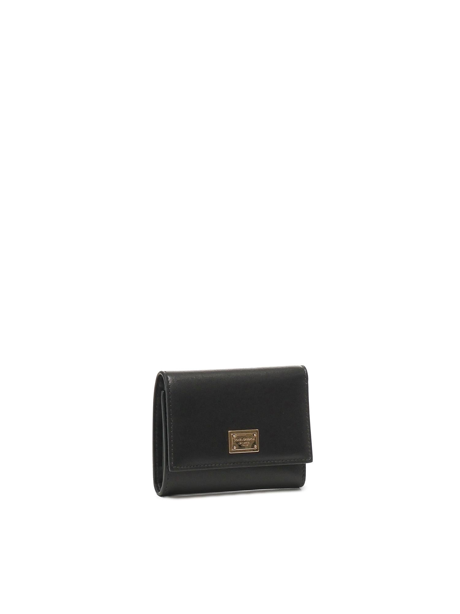 Portafoglio in vitello plongé BI0770 A9S2580999 DOLCE & GABBANA 