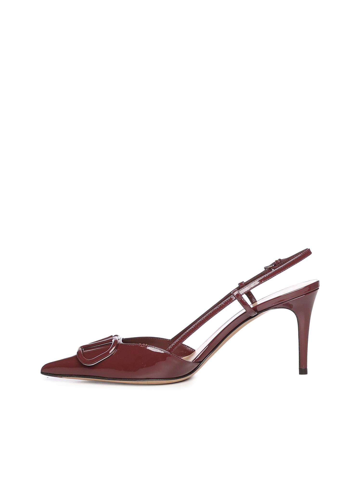 Décolleté slingback VLogo Signature in vernice 7W2S0R01 TMKAFD VALENTINO GARAVANI 