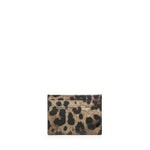 Portacarte stampa leo BI0330 AM568HA93M DOLCE & GABBANA 