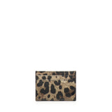 Portacarte stampa leo BI0330 AM568HA93M DOLCE & GABBANA 