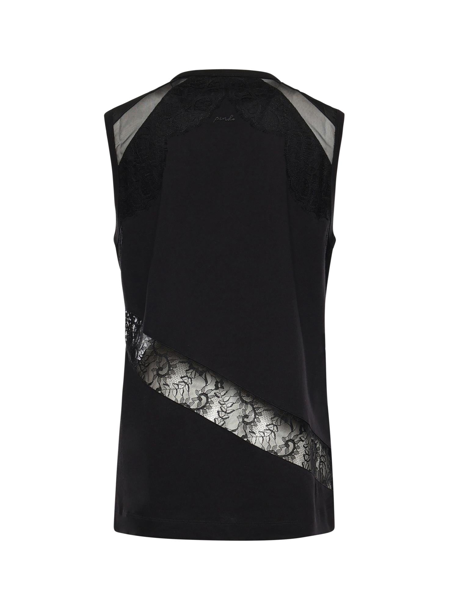 Top con dettagli in pizzo 106291 A335Z99 PINKO 