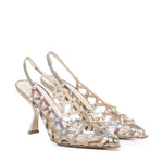 Décolleté in pelle metallizzata CHARLIE S2402 IRIDEALBA ALCHIMIA 
