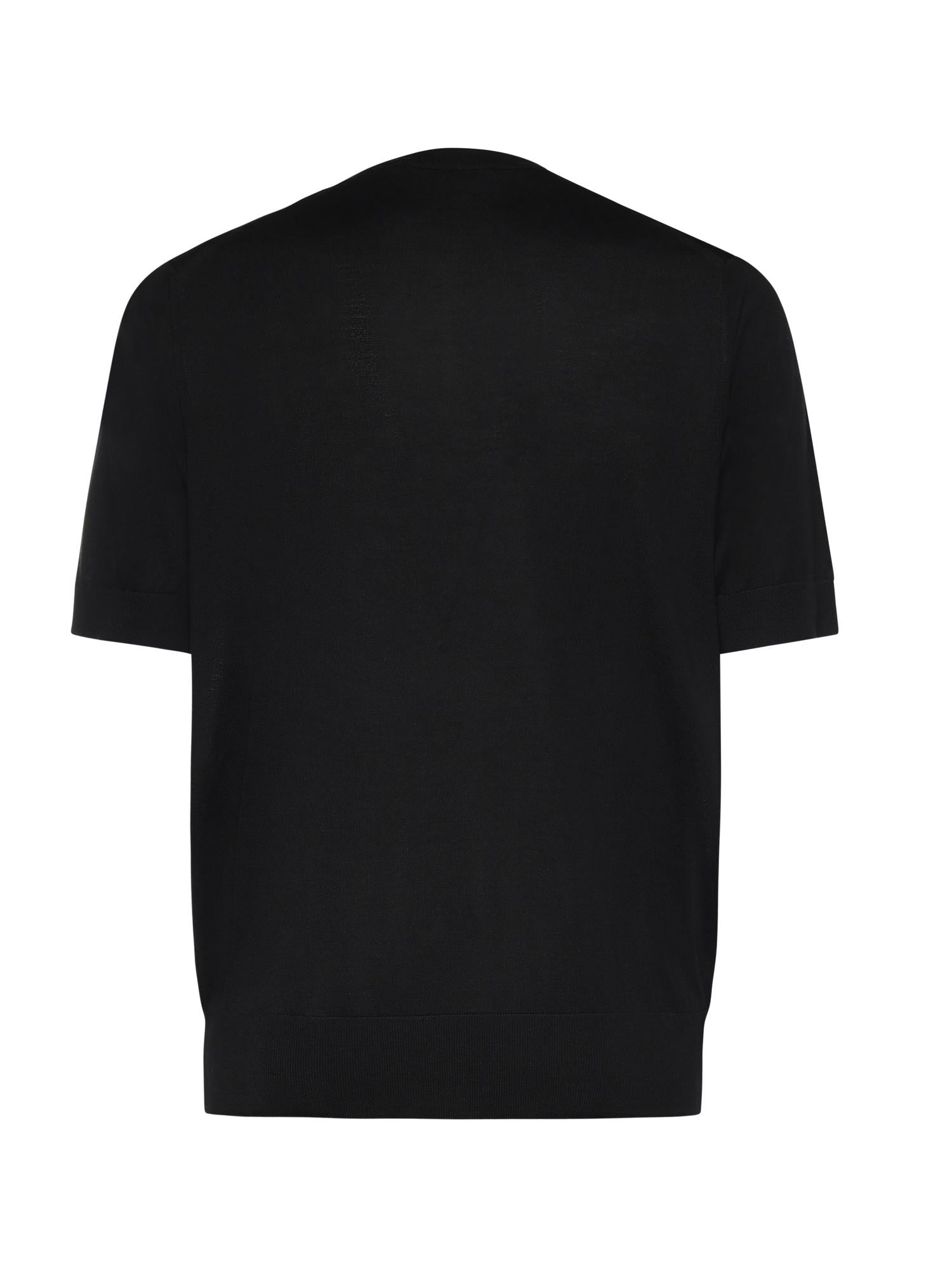 Maglia girocollo in seta GXX03Z JBSO5N0000 DOLCE & GABBANA 