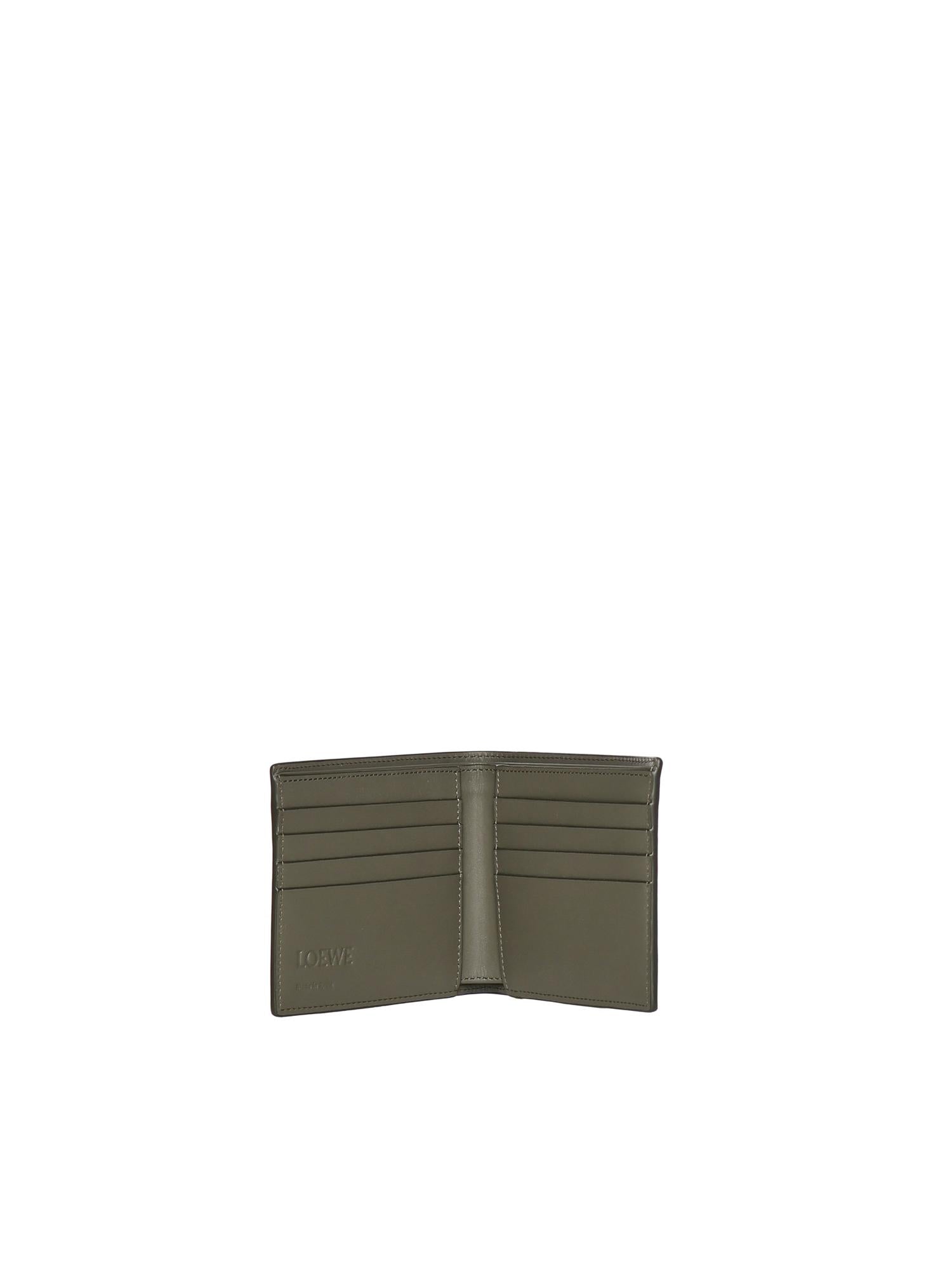 Portafoglio bifold in pelle di vitello C565302X07 4160 LOEWE 