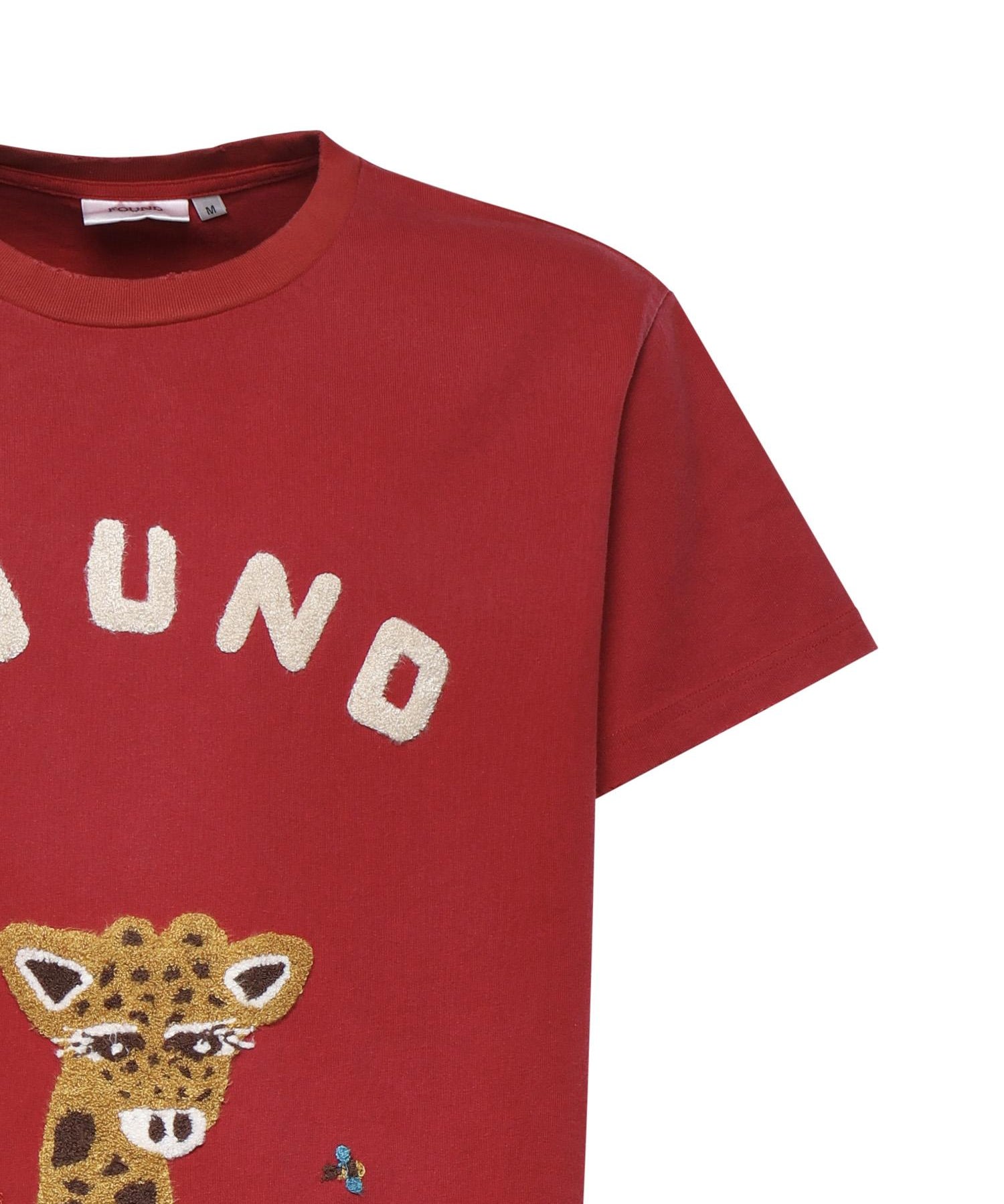 T-shirt con ricamo in cotone FOSS26TT09012 6343 FOUND 