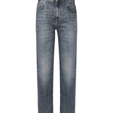Jeans larghi con piega davanti 104600 A2DYPJU PINKO 