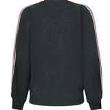 Felpa con zip e logo 105391 A2FQX77 PINKO 